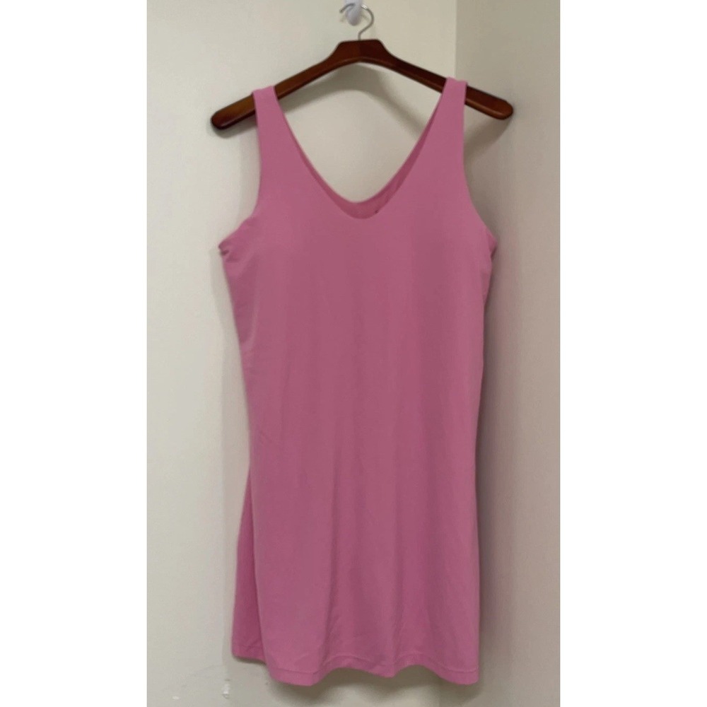 Athleta Transcend Mini Pink Athletic Dress Women's XL - Picture 7 of 14